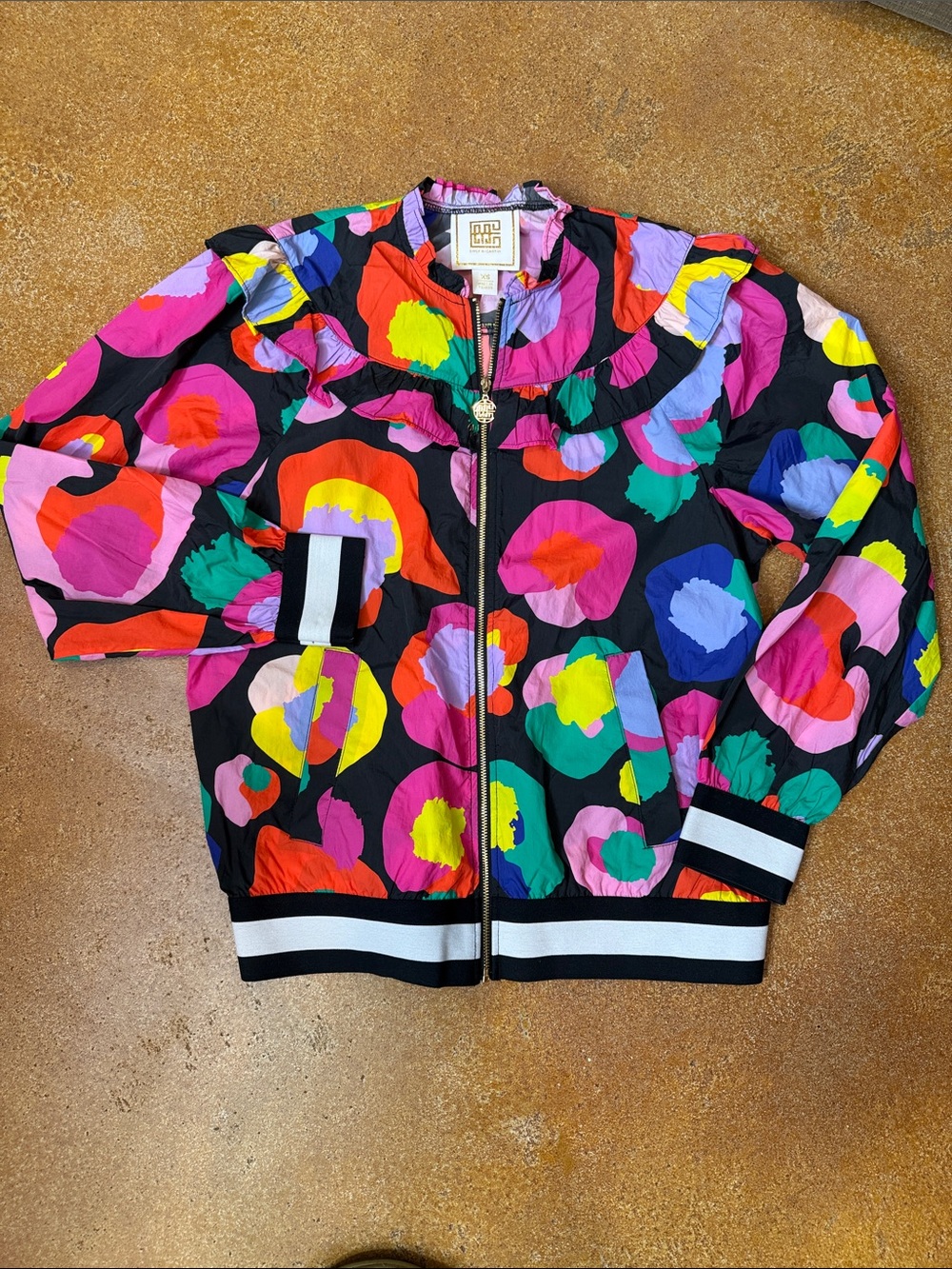 Emily McCarthy Sport light jacket in Pop Cheetah